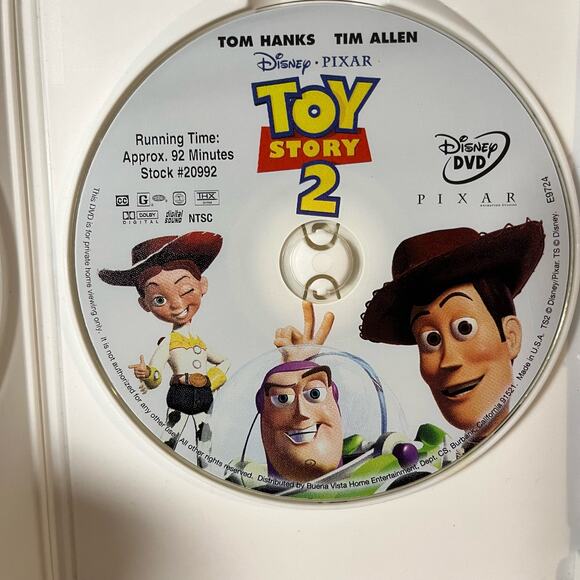 Toy Story 1 & Toy Story 2 (DVD, 2000, 2-Disc Set) - Picture 6 of 6